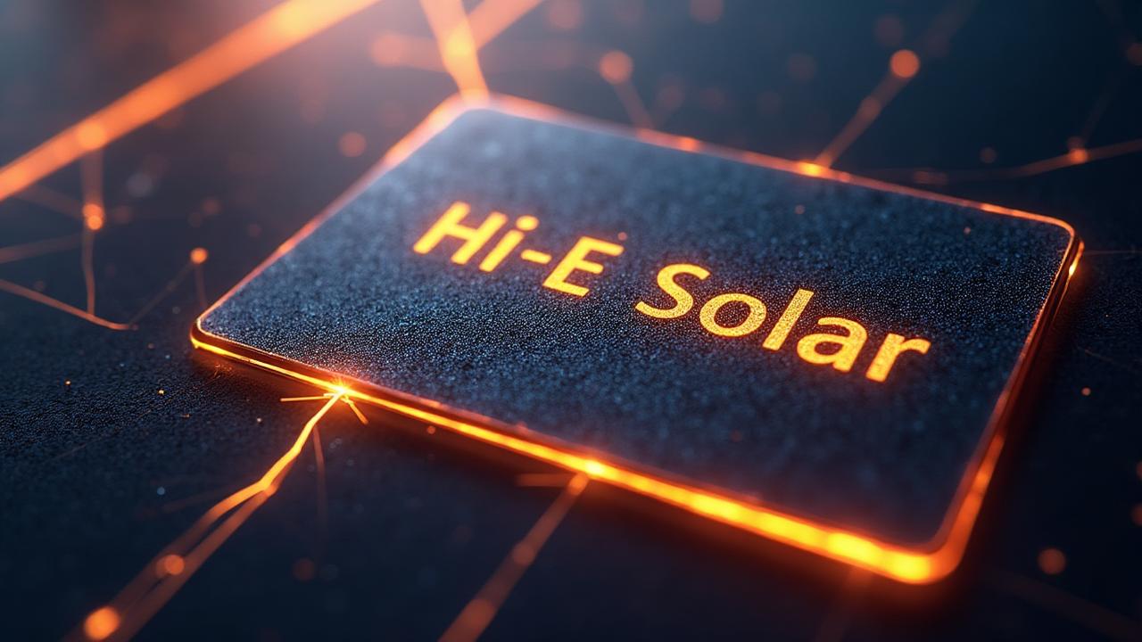 Hi-E Solar - High-Efficiency Solar Panel Manufacturing